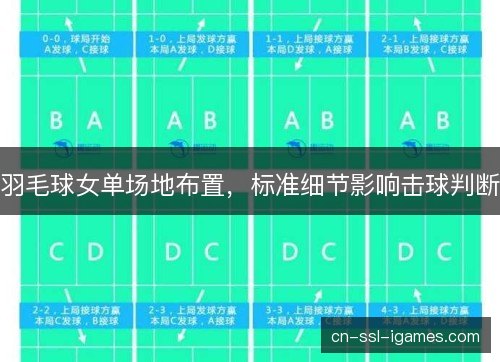 羽毛球女单场地布置,标准细节影响击球判断 羽毛球女单场地布置,标准细节影响击球判断